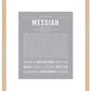 Messiah | Name Art Print