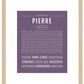 Pierre | Name Art Print