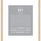 Rey (male) | Name Art Print