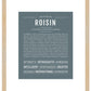 Roisin | Name Art Print