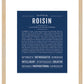 Roisin | Name Art Print