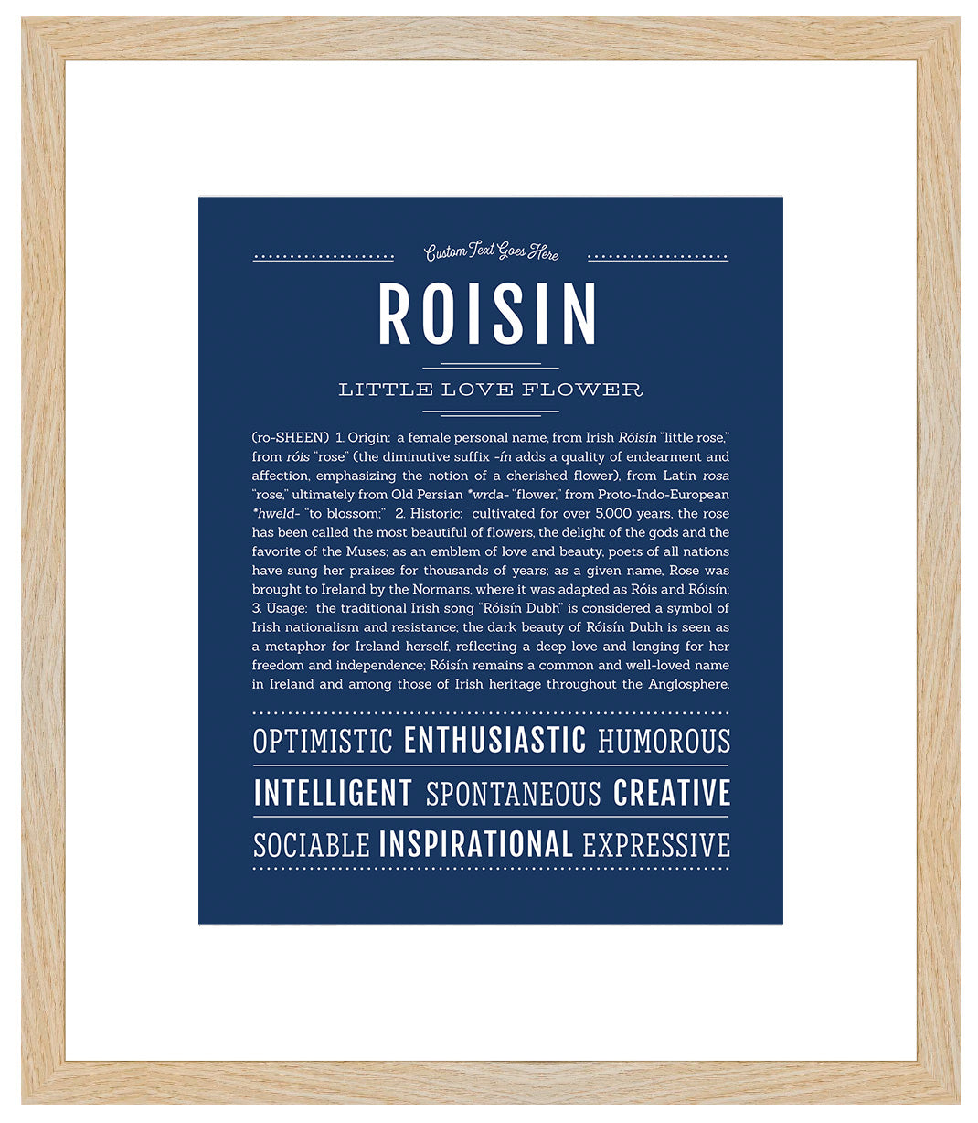 Roisin | Name Art Print