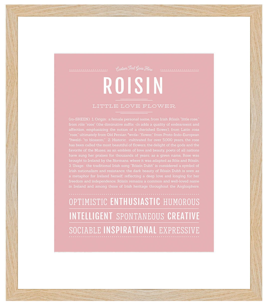 Roisin | Name Art Print