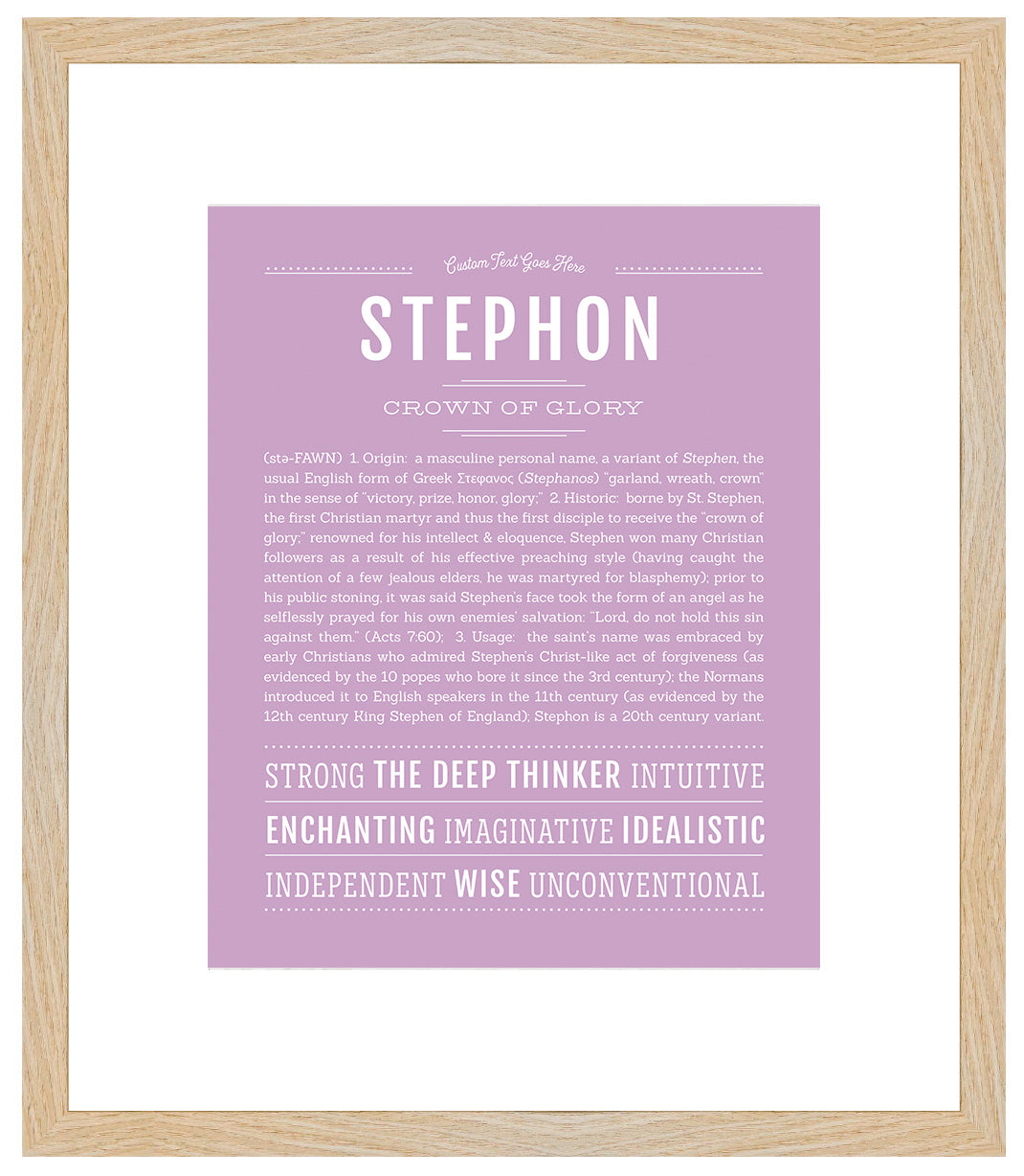 Stephon | Name Art Print