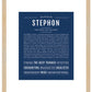 Stephon | Name Art Print