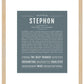 Stephon | Name Art Print