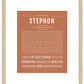 Stephon | Name Art Print