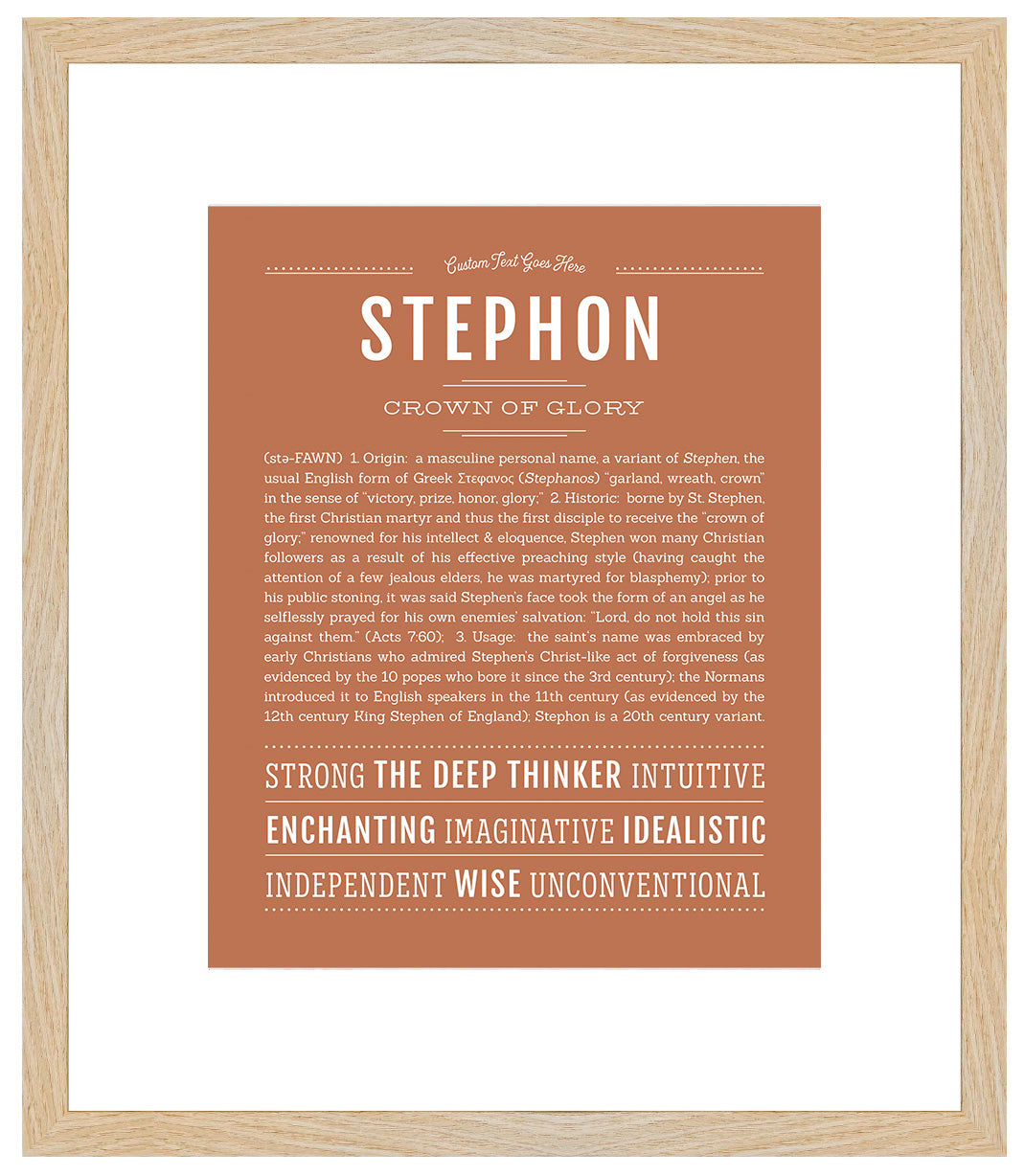 Stephon | Name Art Print