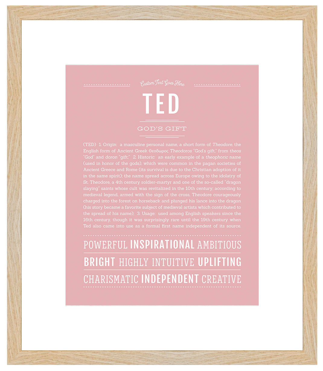 Tadhg | Name Art Print