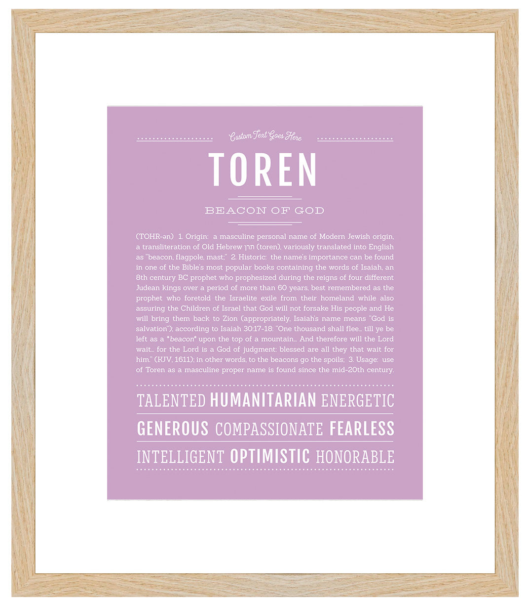 Trysten | Name Art Print