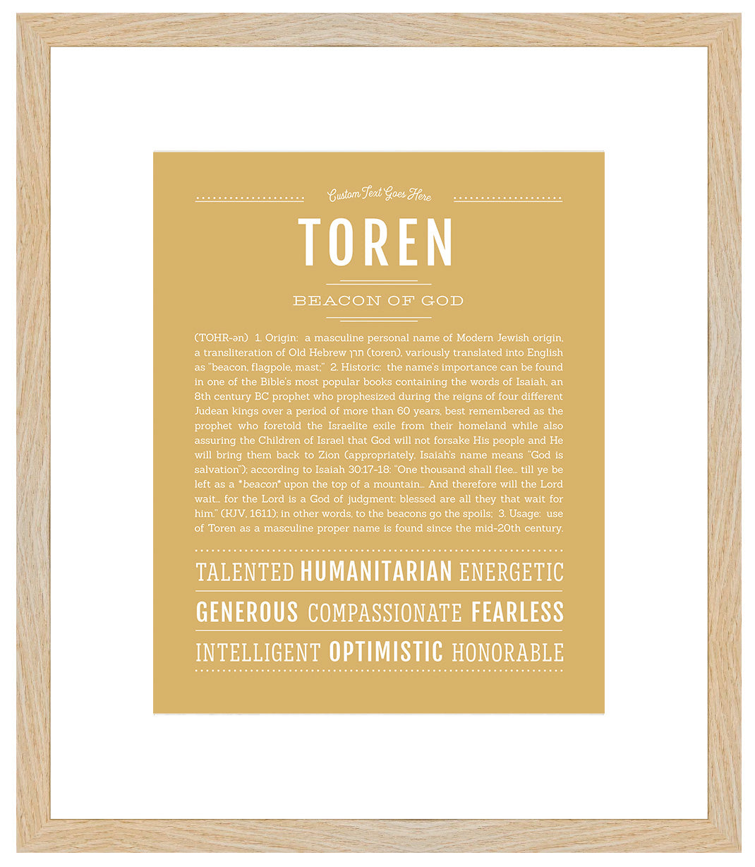 Trysten | Name Art Print