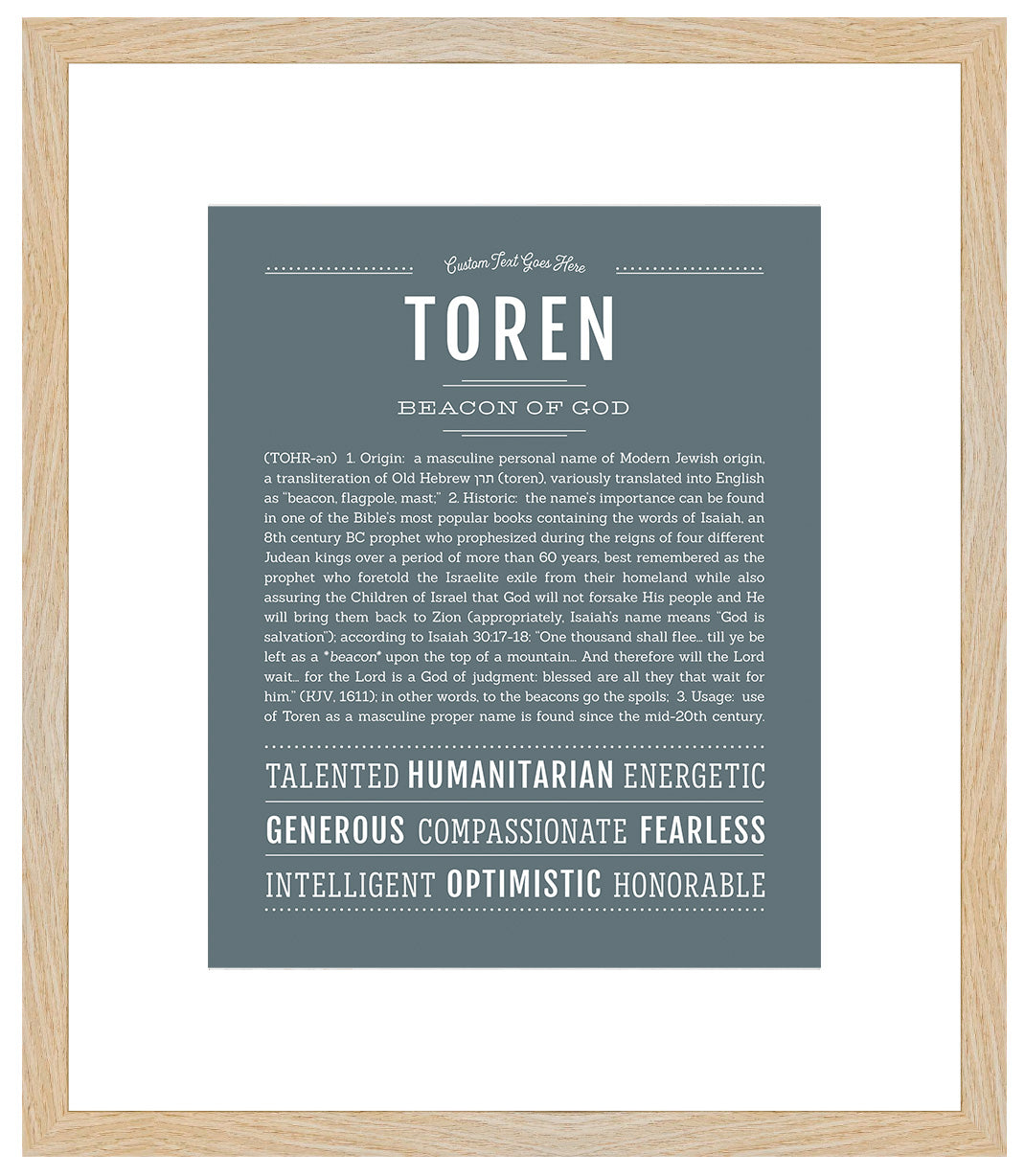 Trysten | Name Art Print