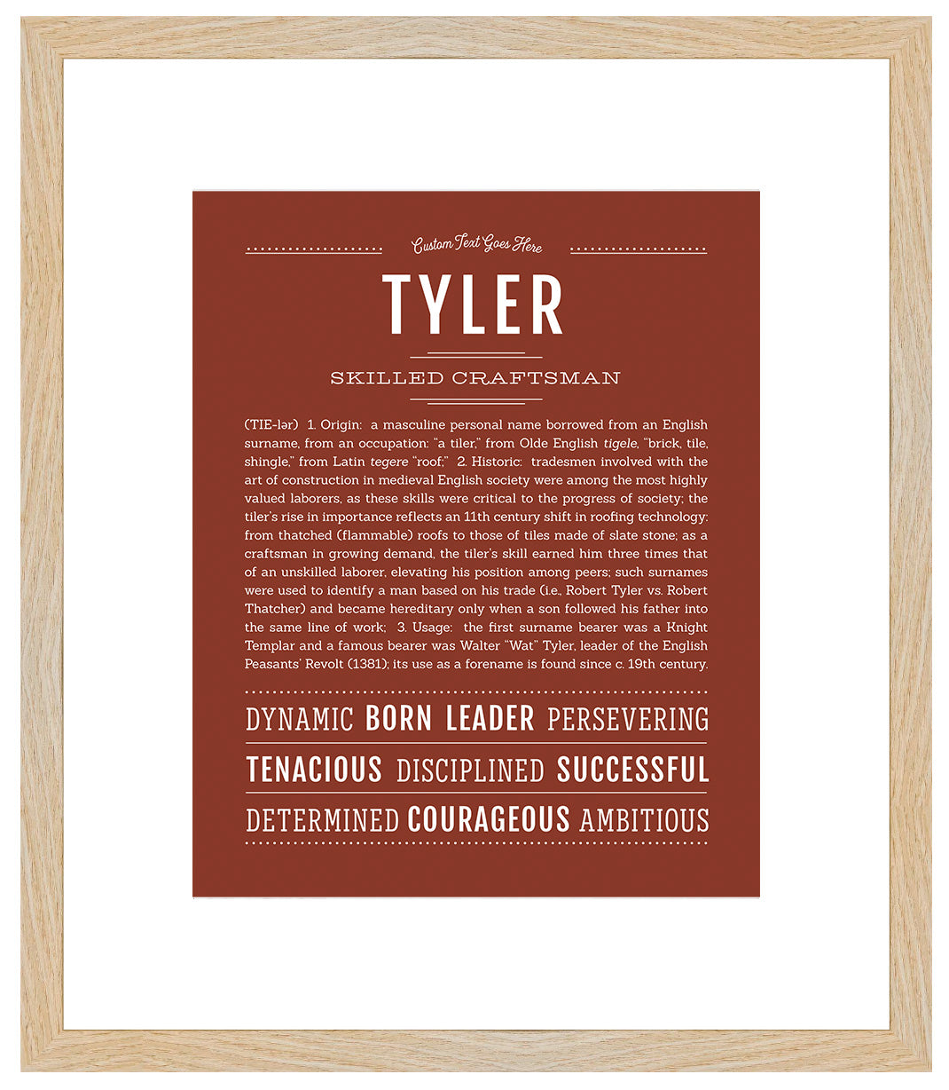 Trysten | Name Art Print