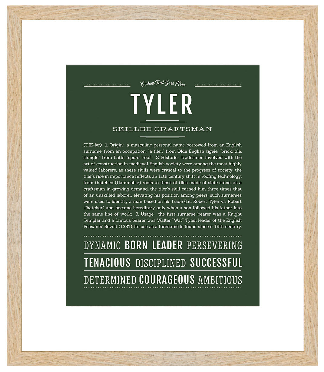 Trysten | Name Art Print