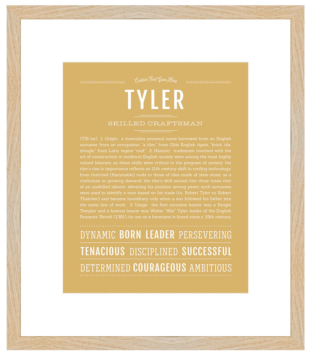 Trysten | Name Art Print