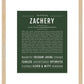 Tracen | Name Art Print