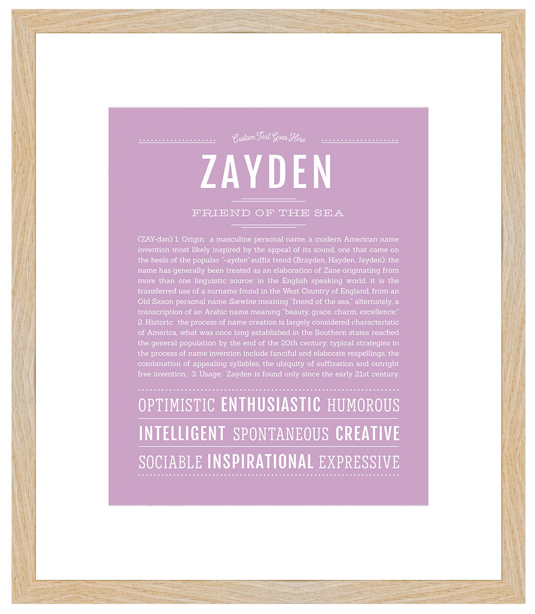 Payden (male) | Name Art Print