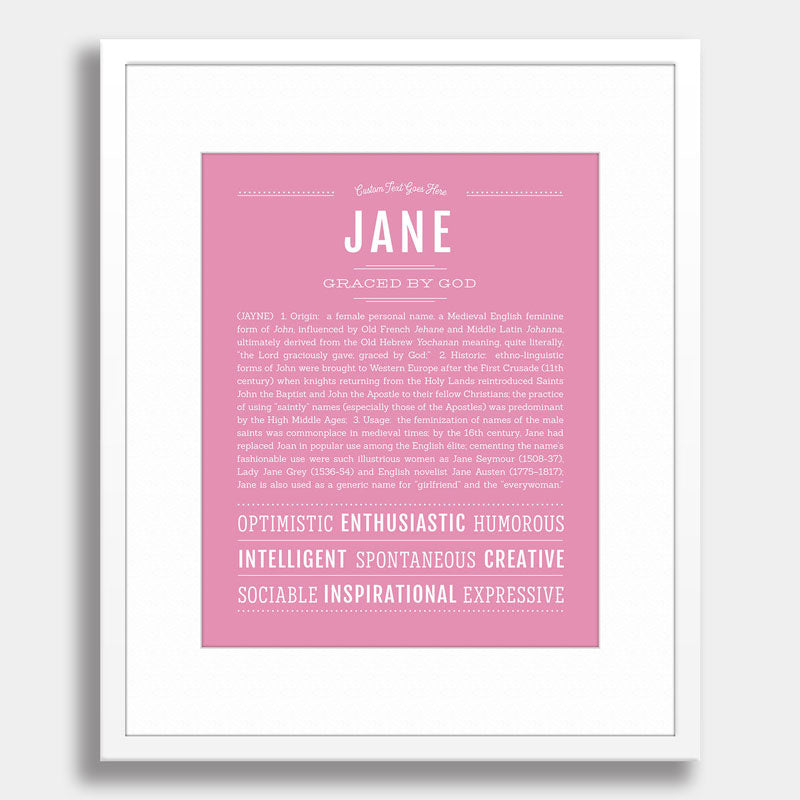 Meaning of Jane Name  